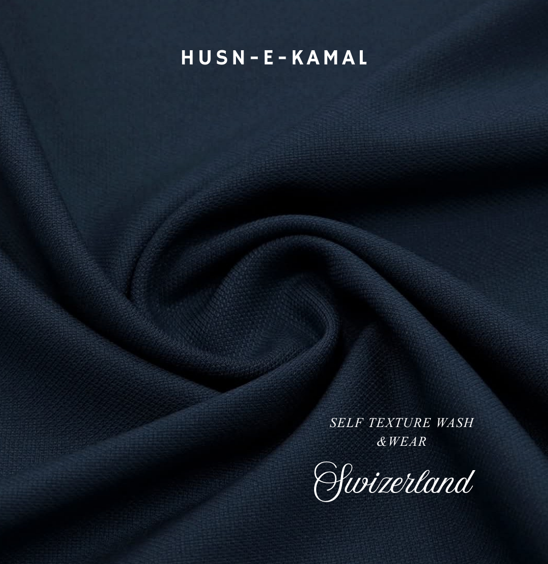 Switzerland Self Texture Wash & Wear | Wrinkle Free Fabrics