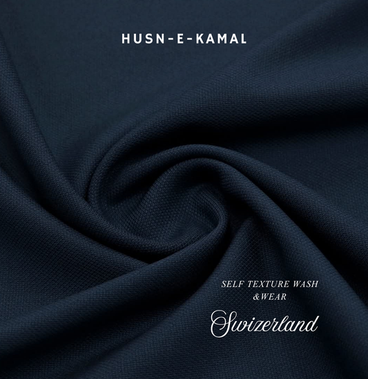 Switzerland Self Texture Wash & Wear | Wrinkle Free Fabrics