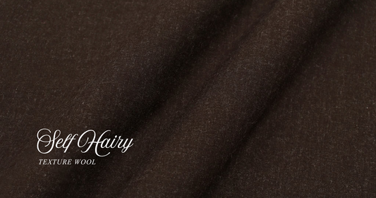 Self Hairy Texture Wool | Wrinkle Free Fabrics