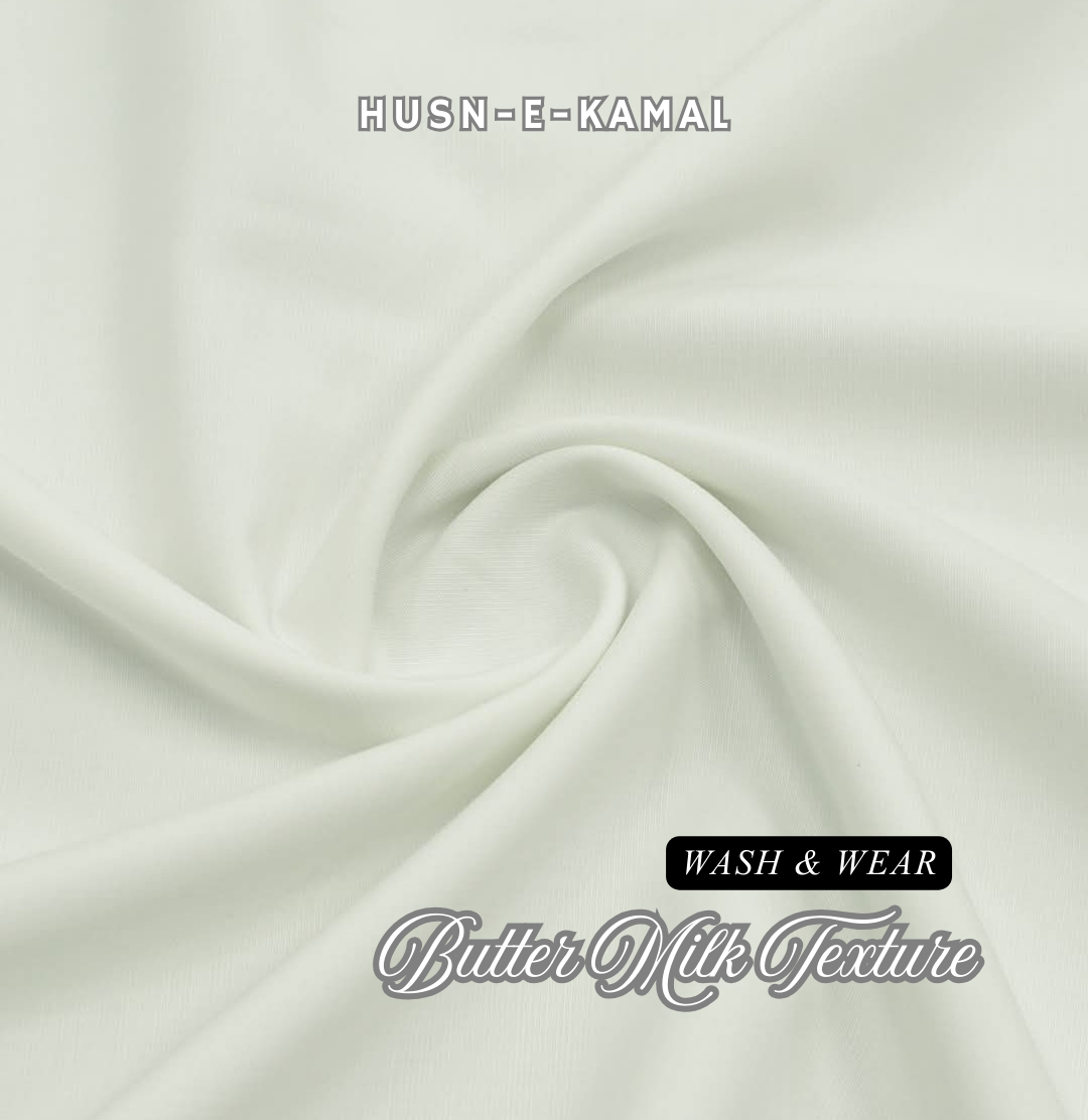 Butter Milk Wash n Wear | Wrinkle Free Fabrics