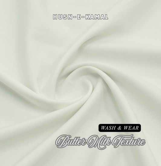 Butter Milk Wash n Wear | Wrinkle Free Fabrics