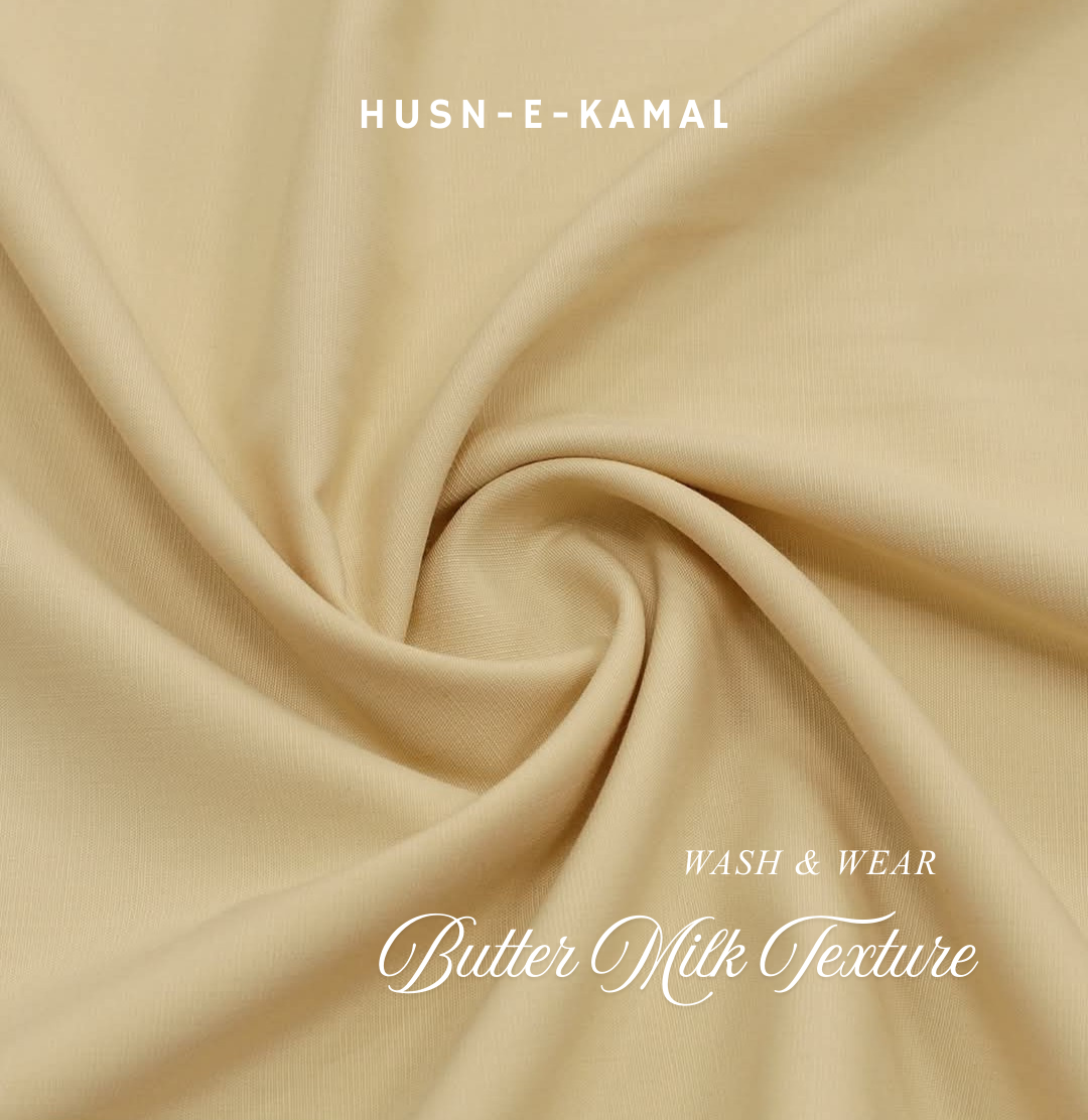 Butter Milk Wash n Wear | Wrinkle Free Fabrics