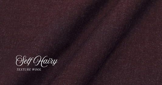 Self Hairy Texture Wool | Wrinkle Free Fabrics