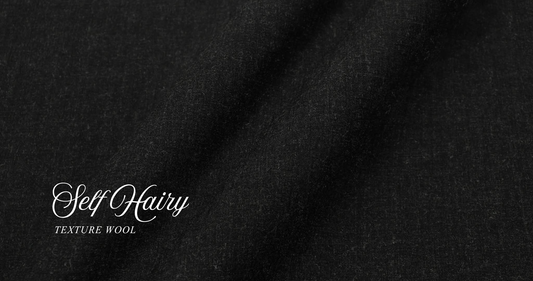 Self Hairy Texture Wool | Wrinkle Free Fabrics
